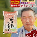 【ふるさと納税】※令和7年産 新米予約※《定期便6ヶ月》秋田県産 あきたこまち 5kg【3分づき】(5kg小分け袋) 2025年産 お届け時期選べる お届け周期調整可能 隔月に調整OK お米 おおもり