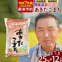 【ふるさと納税】※令和7年産 新米予約※《定期便12ヶ月》秋田県産 あきたこまち 25kg【3分づき】(5kg小分け袋) 2025年産 お届け時期選べる お届け周期調整可能 隔月に調整OK お米 おおもり