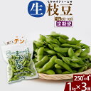 【ふるさと納税】《定期便3回》旬の枝豆1kg食べ比べ定期便（1品種×3回）冷蔵 生でお届け えだ豆 レンジでチン おつまみ