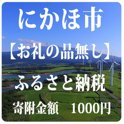 【ふるさと納税】寄附のみの応援受付 1,000円コース（返礼