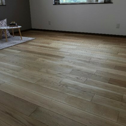 国産 無垢 フローリング 120巾 素材:楢(ナラ) <田鉄産業> 【工芸品】