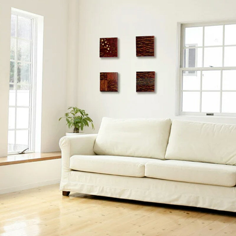 【ふるさと納税】角館樺細工《あゆわら》壁掛け 桜皮細工（かばざいく）無地