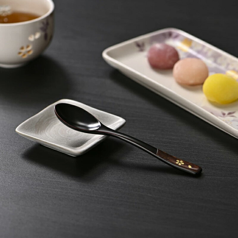 【ふるさと納税】伝統工芸 【八柳】 漆 ため塗 木製スプーン ゆうパケット