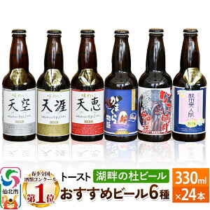 【ふるさと納税】湖畔の杜ビールのおすすめ24本セット