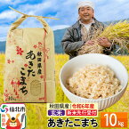 【ふるさと納税】先行予約※10月中旬頃～発送【玄米】令和6年産 新米 先行受付 秋田県産 あきたこまち 10kg 10キロ お米 仙北市