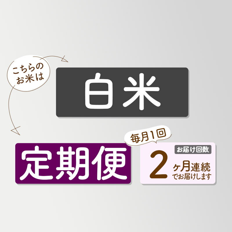 【ふるさと納税】【白米】《定期便2ヶ月》令和7年産 秋田県産 あきたこまち 環境保全米 5kg (5kg×1袋)×2回 計10kg