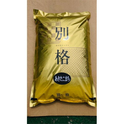 【ふるさと納税】令和7年産 あきたこまち 白米 10kg(5kg×2袋)【配送不可地域:離島・沖縄県】【1666274】