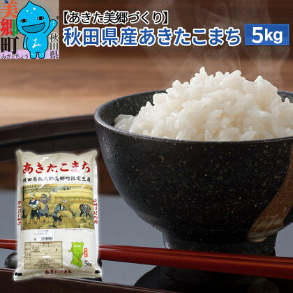 令和5年産 秋田県産 あきたこまち 5kg×1袋 あきた美郷づくり