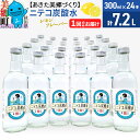 13位! 口コミ数「1件」評価「5」ニテコ炭酸水 レモンフレーバー300ml×24本セット あきた美郷づくり