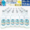 19位! 口コミ数「0件」評価「0」《定期便6ヶ月》ニテコ炭酸水(レモン) 300ml×24本入 「水の郷」の炭酸水 ご当地炭酸水