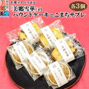 【ふるさと納税】<お中元 ギフト>美郷雪華パウンドケーキ(3個)こまちサブレ(3個)のセット