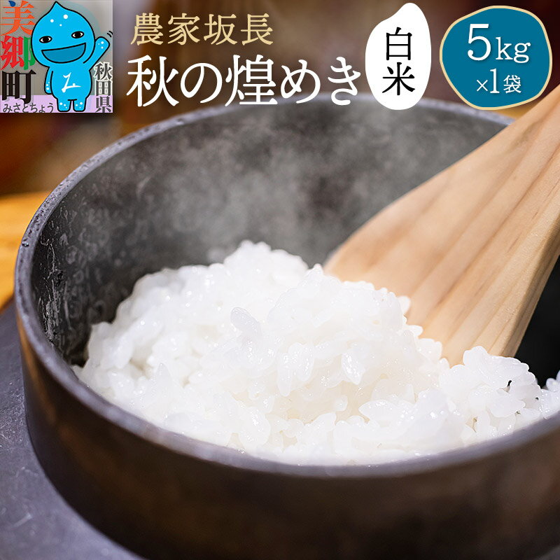 32位! 口コミ数「0件」評価「0」【楽天限定】秋の煌めき 令和5年産 白米 5kg