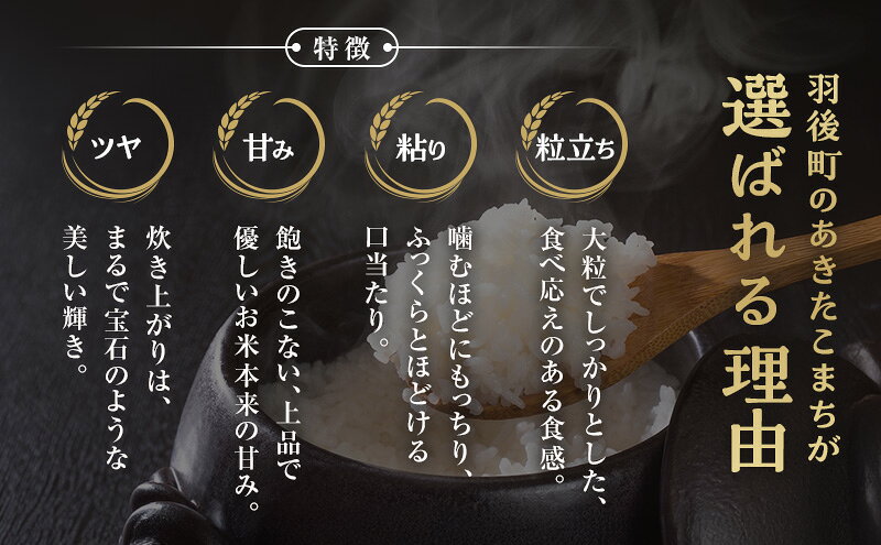【ふるさと納税】〈先行予約/11月発送開始〉秋田県 羽後産 あきたこまち 5kg 農家直送 [令和8年産] 横井農園【 米 お米 ご飯 あきたこまち ブランド米 銘柄米 農家直送 特産品 秋田 羽後 】　お届け：2026年11月上旬～2027年10月下旬 f054631-ugo-10000474 秋田県羽後町 サンプル画像3