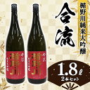 【ふるさと納税】楯野川 純米大吟醸 『合流』 1800ml 2本セット F2Y-3475