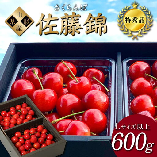 【ふるさと納税】【2025年先行予約】さくらんぼ「佐藤錦」600g 特秀品 Lサイズ以上 山形県産 FSY-1206 【ふるさと納税】【2025年先行予約】さくらんぼ「佐藤錦」600g 特秀品 Lサイズ以上 山形県産 FSY-1206