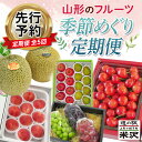 13位! 口コミ数「3件」評価「3」《先行予約2024年度発送》YY5 山形のフルーツ季節めぐり定期便（5回配送） FSY-0093