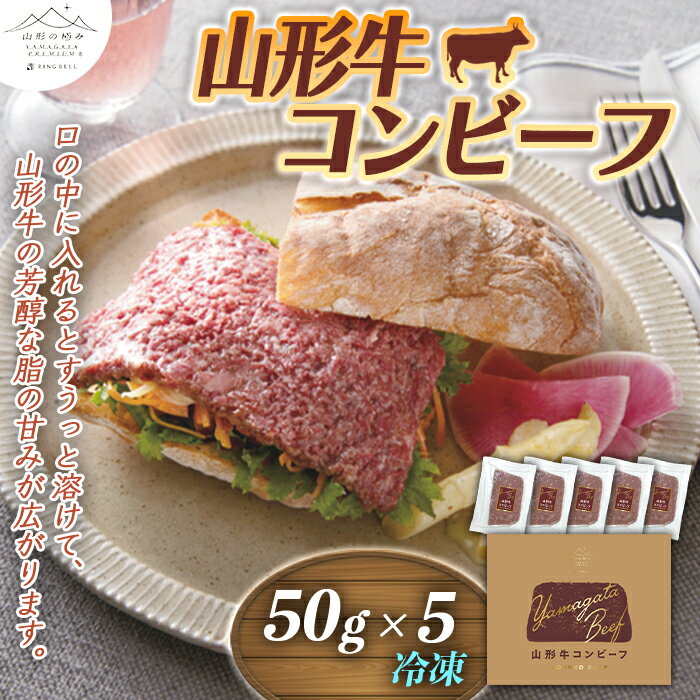 【ふるさと納税】山形の極み 山形牛コンビーフ5個のサムネイル