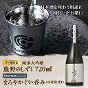 【ふるさと納税】《CRAFTEM（クラフテム）》まろやかぐい呑み 巾着袋付き＆《山形の極み》東の麓酒造 純米大吟醸 熊野のしずく 720ml F2Y-5244