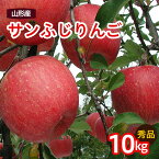 【ふるさと納税】山形産 サンふじりんご 秀 10kg fz23-440 サンふじ 秀品