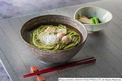 【小川製麺】3束ね 茶そば 480g(160g×3束)×6入 fz21-431 そば 蕎麦 山形