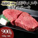 【ふるさと納税】厳選 A5-A4 山形牛 メス牛 赤身ステーキ 900g(約150g×6枚） FY22-247 山形 お取り寄せ 送料無料 ブランド牛