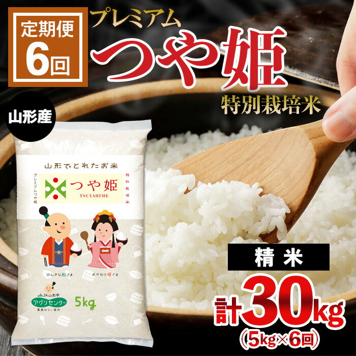 【ふるさと納税】【定期便6回】[令和5年産] プレミアムつや