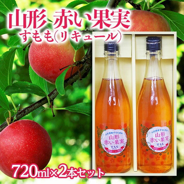 23位! 口コミ数「0件」評価「0」山形 赤い果実 すもも(リキュール) 720ml×2本セット【秀鳳酒造場】 fz22-504 酒 お酒 お取り寄せ 送料無料