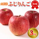 【ふるさと納税】特秀品 山形県産 ふじりんご 3kg FY25-024