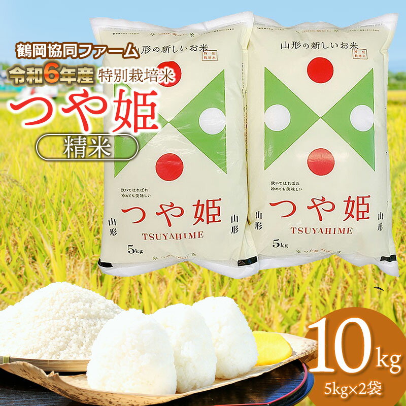 【ふるさと納税】【令和6年産 先行予約】特別栽培米 つや姫 