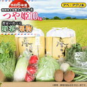 10位! 口コミ数「0件」評価「0」【令和6年産 先行予約】 特別栽培米 つや姫（タニシ米）10kg(5kg×2袋)と農家の食べる野菜・果物　山形県鶴岡産　アベ・アグリ米