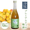 ★こちらの返礼品は【お酒】です★ 楯の川酒造の「子宝リキュール」シリーズは、普段お酒を飲まない方にも、果汁がたっぷり入ったリキュールを”フルーツを食べるような感覚で”楽しんでいただきたいという思いで作られました。 ＼溢れる果肉！ 超濃厚梅酒／完熟南高梅の旨味を凝縮！ 自社製造の本格焼酎（米と吟醸酒粕を使用）に梅を漬け込み、完熟した和歌山県産南高梅100%の果肉をペースト状にして「これでもか」というくらい詰め込みました。 プレミアムリッチという名前の通り、他にはないジューシーな果肉たっぷりの超濃厚な梅酒。まさに"食べる"フルーツリキュールです。 ロック、ソーダ割りがおすすめ。 果肉がたっぷり入っているため、ヨーグルトとも相性抜群の味わいです。よく冷やしてお召し上がりください。 名称 子宝リキュール プレミアムリッチ梅酒 内容 リキュール 内容量 720ml×1本 原材料名 単式蒸留焼酎、南高梅、糖類 アルコール度数 11度 保存方法 高温を避け冷暗所で保管 提供元 株式会社　大泉 ・ふるさと納税よくある質問はこちら ・寄附申込みのキャンセル、返礼品の変更・返品はできません。あらかじめご了承ください。濃厚な果汁たっぷり！“食べる”フルーツリキュール「子宝」 【ふるさと納税】 子宝リキュール プレミアムリッチ梅酒 720ml×1本