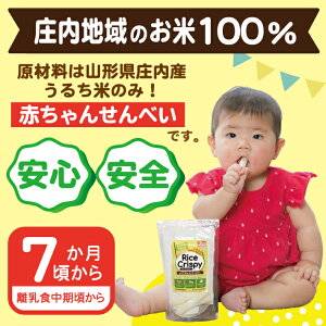 【ふるさと納税】 ライスクリスピー 赤ちゃんせんべい 35g×10袋 スティック状 薄味 赤ちゃん ベビー ベビー用品 おでかけ 離乳食 おかゆ風 おやつ せんべい 7か月頃～