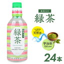 【ふるさと納税】フレッシュ 抹茶入り緑茶 340ml×24本 FRESH お茶 宇治茶100% 鳥海山 伏流水 天然水 保存料不使用 酸化防止剤不使用 着色料無添加 東北 山形県 酒田市 庄内(4)