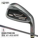 【ふるさと納税】本間ゴルフ BERES 09 BLACK レディース IRON #7~#10 #SW 5本組 ゴルフクラブ アイアン セット
