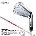 【ふるさと納税】本間ゴルフ T//WORLD TOUR V N.S.PRO MODUS3TOUR 115 IRON #5〜#P 6本 ゴルフクラブ アイアン T...