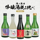 【ふるさと納税】酒の酒田の吟醸酒300ml飲み比べセット 楯野川 急流 松嶺の富士 秘めごと 初孫 いなほ 清泉川 酒田舞子 上喜元 生もと吟醸 300ml×5...