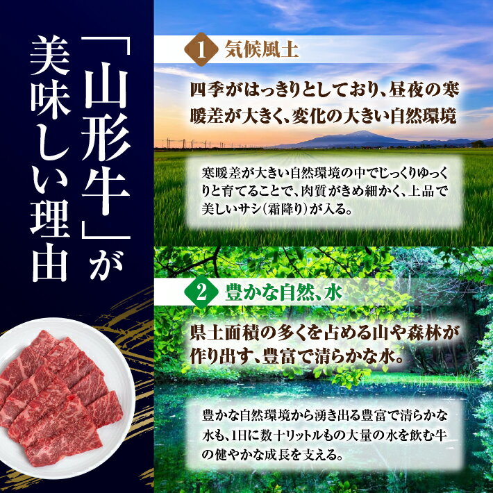 【ふるさと納税】山形牛肩ロースすき焼き用540g 冷凍便 ※離島発送・着日指定不可