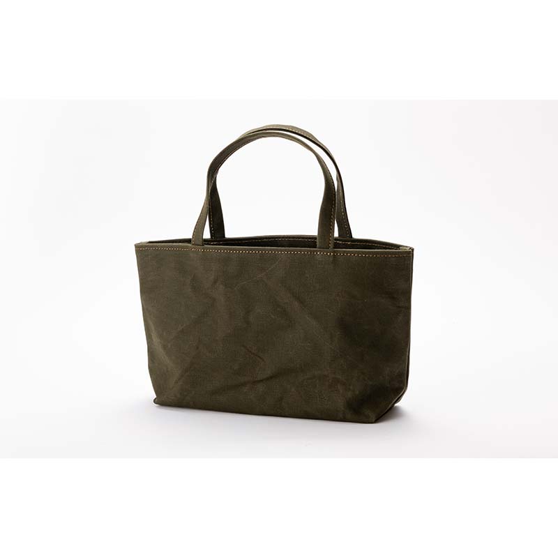 【ふるさと納税】帆布トートバッグ 中 ハンドメイド トートバッグ バッグ かばん 男女兼用 山形県 新庄市 F3S-1831