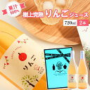 《ギフト箱》 りんご ジュース 2本セット 