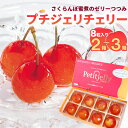 【ふるさと納税】選べる!プチジェリチェリー 8個入 2箱 〜 3箱 【 お取り寄せ ご当地 グルメ スイーツ デザート フルーツ アイス ゼリー さくらんぼ 洋...