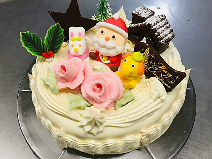 【ふるさと納税】【季節限定品】昔ながらのクリスマスバターケーキ 6号（直径18cm） お菓子 おやつ デザート スイーツ スウィーツ 洋菓子 17000円 冷凍配送 山形県 0005-2230