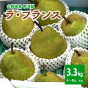 【ふるさと納税】西洋梨 ラ・フランス 3.3kg 大玉 秀品 ラフランス 洋なし 洋ナシ 洋梨 フルーツ くだもの 果物 産地直送 お取り寄せ グルメ 東北 山形県 上山市 0009-2513
