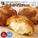 【ふるさと納税】シュークリーム 【最大6か月待ち】 かみのやまシュー 選べる内容量（6個／10個／20個）お菓子 個包…