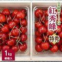 【ふるさと納税】さくらんぼ 紅秀峰 1kg （ 500g × 2