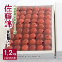 【ふるさと納税】早旬さくらんぼ(佐藤錦) 1.2kg 手詰め 化粧箱入り 贈答 フルーツ 果物 東北 山形県 上山市 0060-2402