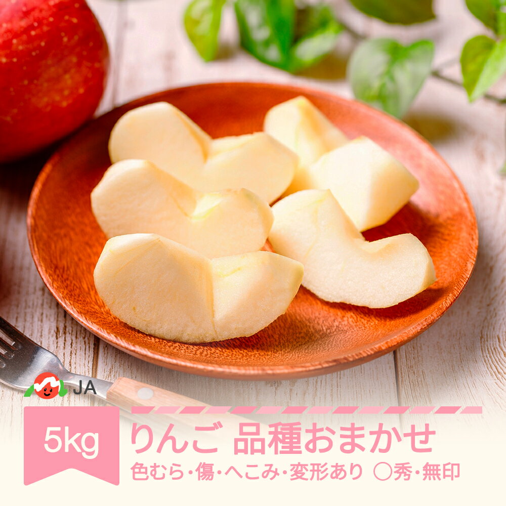 【ふるさと納税】先行予約 りんご 品種おまかせ 5kg 色むら 傷あり へこみ 変形 昂林 シナノスイート サンふじ ◯秀 無印 2025年産 令和7年産 送料無料 ja-ri3kx5 ※沖縄・離島への配送不可