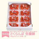 【ふるさと納税】【先行予約】 さくらんぼ 佐藤錦 赤秀品 L玉 180g×8パック 2026年産 令和8年産 山形県産