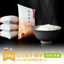  米 20kg 5kg×4 はえぬき 精米 令和5年産 2023年産 山形県村山市産 送料無料※沖縄・離島への配送不可