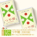 【ふるさと納税】【先行予約】 新米 米 つや姫 毎月定期便 10kg×3回 精米 令和6年産 2024年産 山形県村山市産 送料無料※沖縄 離島への配送不可