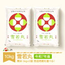 【先行予約】 【ふるさと納税】米 10kg 5kg×2 雪若丸 精米 令和7年産 2025年産 山形県村山市産 送料無料※沖縄・離島への配送不可